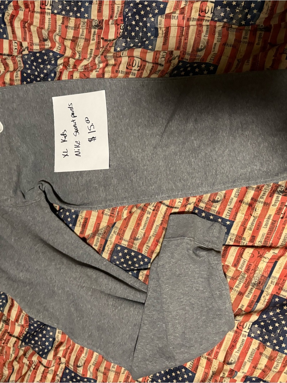 Nike Kids Gray Sweatpants - Heather Gray